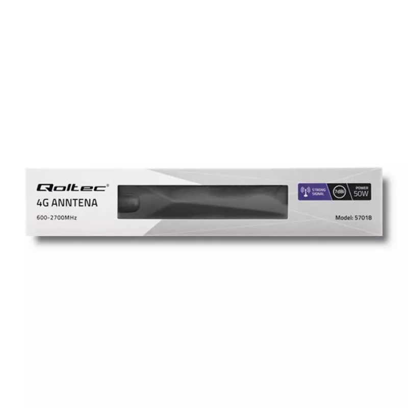 Qoltec 57018 4G LTE Antenne omnidirektional | 7dBi | Innenbereich