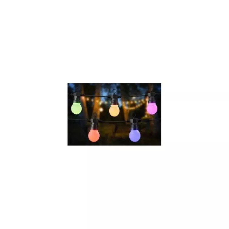 WOOX R5195 Smart Dekorative Lichterkette 9m RGB+CCT, Google Assistant & Amazon Alexa, IP65