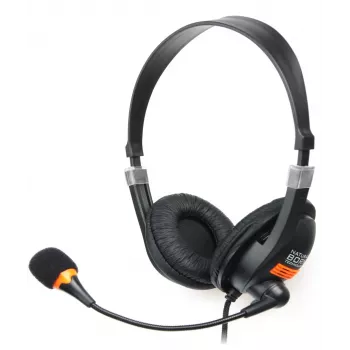 NATEC Drone Headset Kabelgebundenes Kopfband Telefonate/Musik Schwarz, Orange
