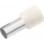 Cimco 187107 Aderendhülse 0,5 mm² teilweise isoliert Weiß 100 Stück (187107)