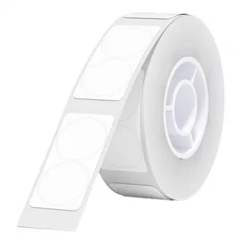 Etikettenrolle NIIMBOT 008-7002108 für Etikettendrucker, 14 x 28 mm, 220 weiße Etiketten
