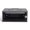 Wandmontierter Schrank DIGITUS SOHO Pro DN-49201-SET — 19 Zoll 4HE, 540x400 mm, IP20, Schlüsselschloss