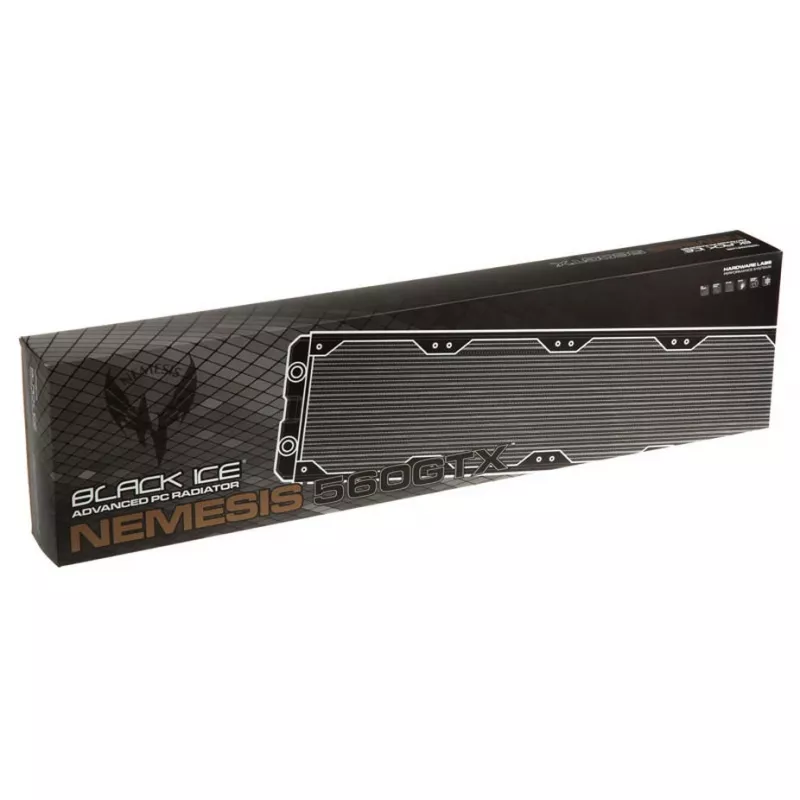 Hardware Labs Black Ice Nemesis GTX 560 Radiator, 560 mm, Schwarz