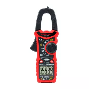Digitales Zangenmessgerät Habotest HT206D — True RMS, NCV, handlicher Strom-/Spannungsprüfer