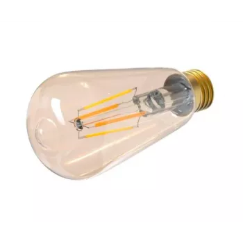 Smarte Glühbirne Tellur WiFi Filament E27 amber warmweiß dimmbar 6W 806lm