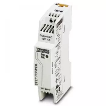 Phoenix STEP-PS/ 1AC/12DC/1 Innenbereich Weißes Netzteil und Spannungswandler (2868538)