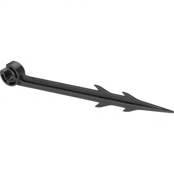 Schlauchhalter Gardena 13218-20 Schwarz Bodenplatzierung