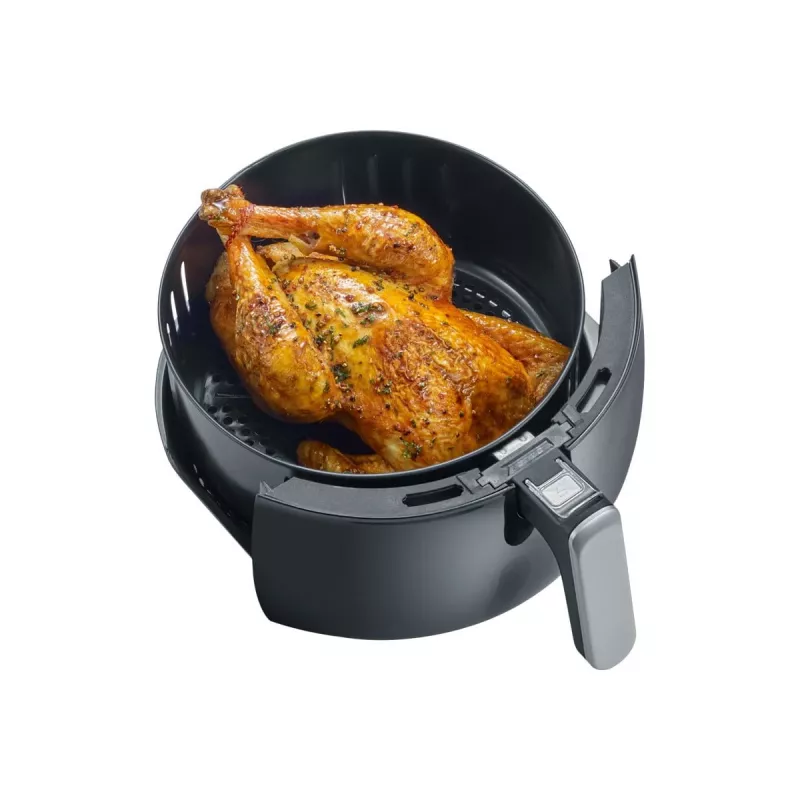Heißluftfritteuse FR 2445 XXL (schwarz/silber, 2.000 Watt, Korb 5 L)