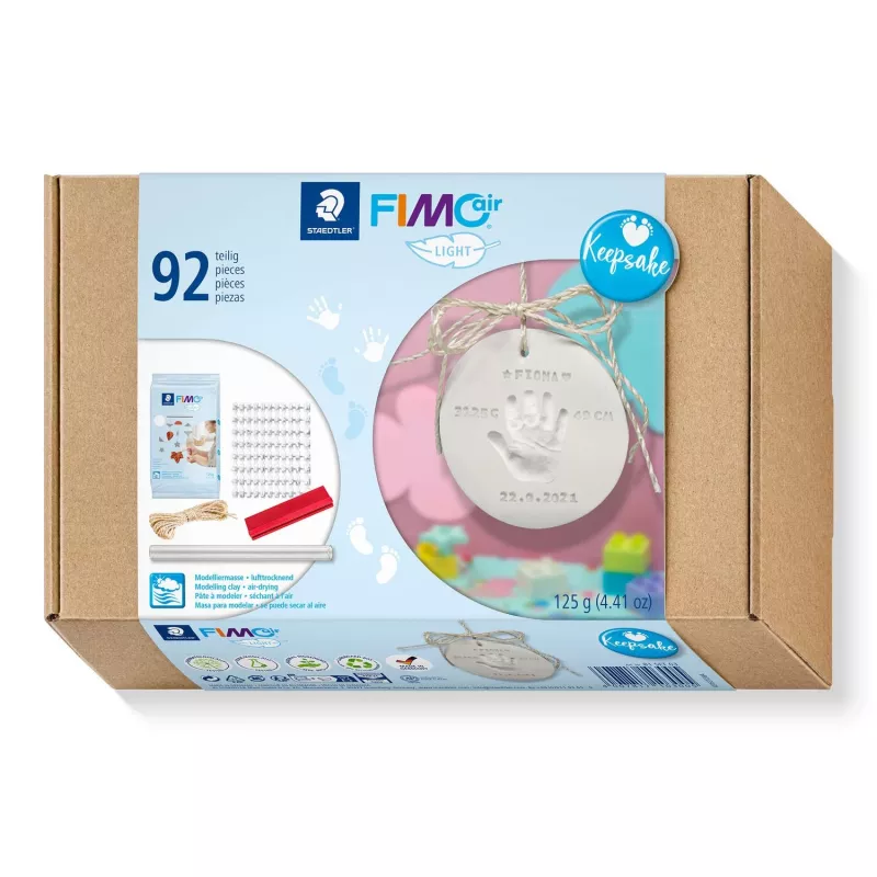 Modelliermasse Staedtler FIMOair Keepsake 125 g Weiß