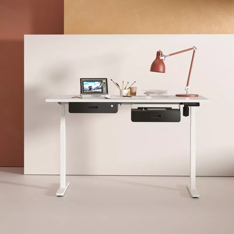Schreibtischschublade MACLEAN MC-461 ergonomisches kompaktes Design, einfache Montage, Untertisch-Zubehör