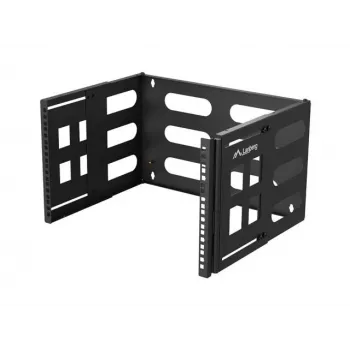 Wandmontage 19 Zoll Rack LANBERG 6U, Tiefe 497x400/240 mm, Modell FB01-5406-10B