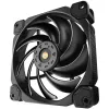 120-mm-Gehäuselüfter Jonsbo HF-120 PWM, schwarz, 120×120×25 mm, PWM-Steuerung
