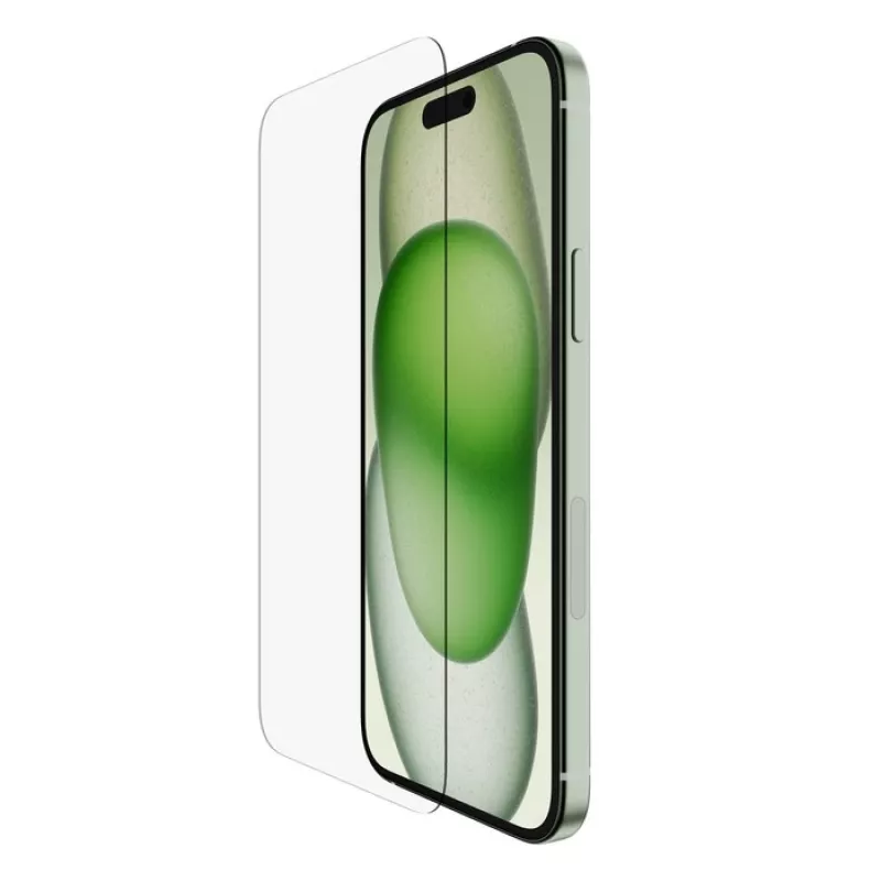 Bildschirmschutz Belkin ScreenForce für iPhone 16 Plus antibakteriell gehärtetes Glas