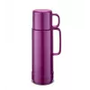 ROTPUNKT Glas-Thermoskanne, Fassungsvermögen 0,750 l, glänzend Traube (bischofsviolett)