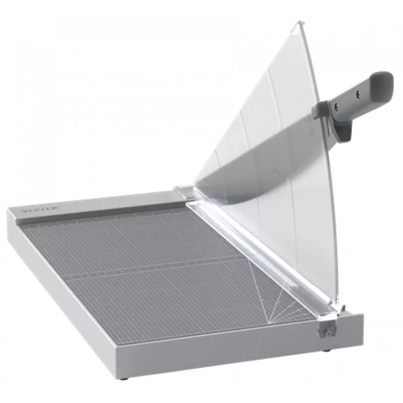Leitz Precision Home Office Papierschneider A3, 10 Blatt, manuelle Klemme, Edelstahl, A3, 80 g/m², Stahl
