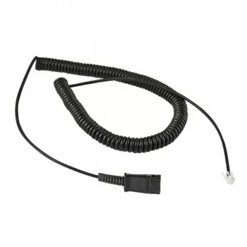 Telefonkabel ALLNET 100-002-P Schwarz 50g