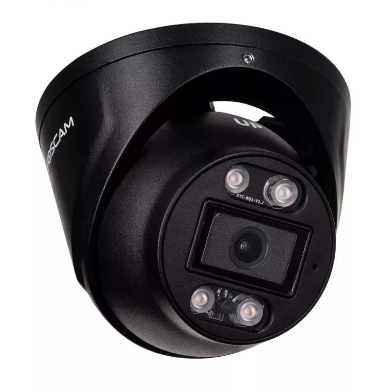 FOSCAM T8EP 8MP POE IP Kamera Schwarz
