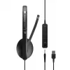 EPOS ADAPT 135 USB II Headset Kabelgebundenes Headset Büro/Call Center USB Typ-A Schwarz