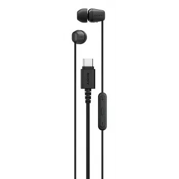 Sony IER-EX15C Headset Kabelgebunden In-Ear Anrufe/Musik USB Type-C Schwarz