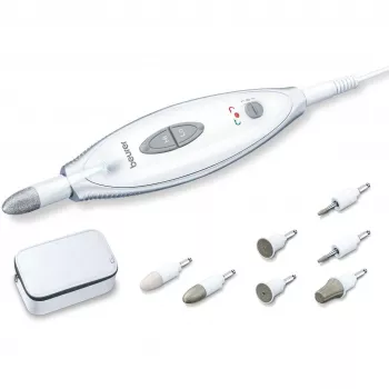 Beurer MP 41 Set Silber, Weiß