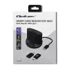 Smart Card Reader Qoltec 50632 USB 2.0 Schwarz 1m Kabel