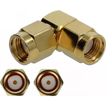 DELOCK 89949 RP-SMA Kabelverbinder gold