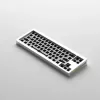 AKKO Gaming Tastatur Case MonsGeek M7 VIA Barebone Kit Silber — Barebone-Gehäuse für mechanische Tastaturen, kompatibel mit VIA-Firmware
