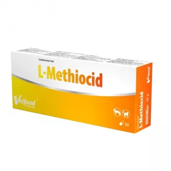 VETFOOD L-Methiocid - Ergänzungsmittel für Hunde und Katzen - 60 Stück