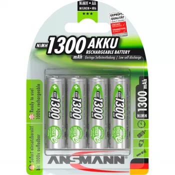 Wiederaufladbare Batterie Ansmann AA