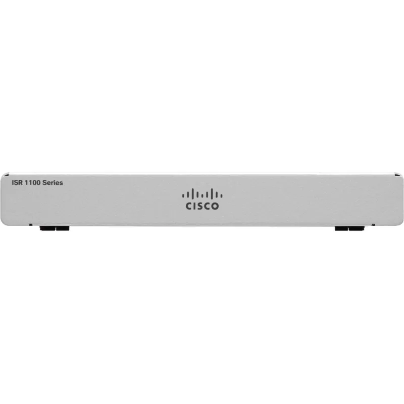 Router Cisco C1101-4P — Integrated Services Tischrouter, 4 x Gigabit Ethernet (GbE) Ports, GE WAN, USB 3+, 1 Jahr Garantie