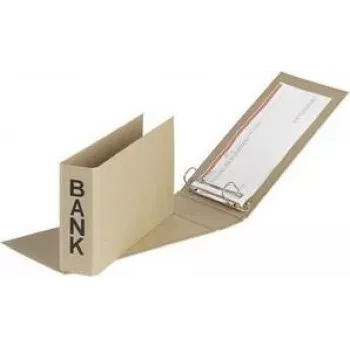 Pagna Ringbuch A6 Braun 40801-11 D-Ring Papier 260x140mm
