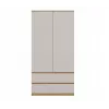 MALWA SS-90 wardrobe Artisan-Eiche/Kaschmir