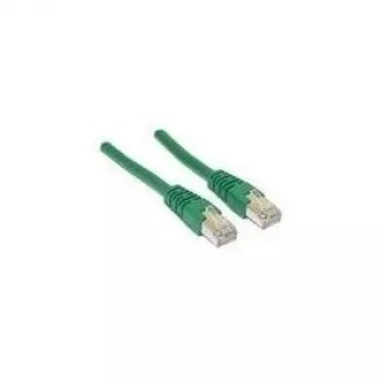 Wentronic Goobay CAT 5e Patchkabel, F/UTP, Grün, 1 m - CCA Kupfer-Mix (50180)