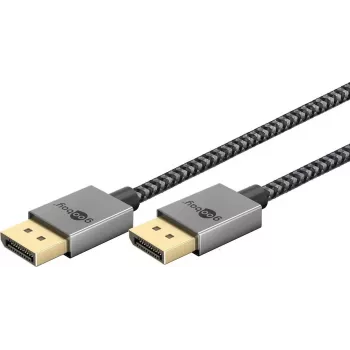Goobay schlank DisplayPort-Kabel 2.0/2.1 40aGbit/s 2 m (77445)