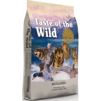TASTE OF THE WILD Wild Wetlands - Trockenfutter für Hunde - 5,6 kg