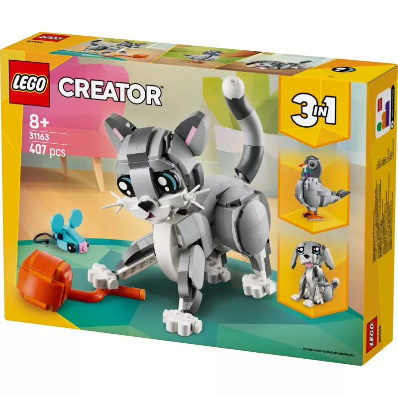 LEGO CREATOR 3 IN 1 31163 Verspielte Katze