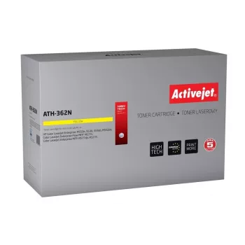 Activejet ATH-362N Toner (Ersatz für HP 508A HP508A CF362A; Supreme; 5000 Seiten; gelb)