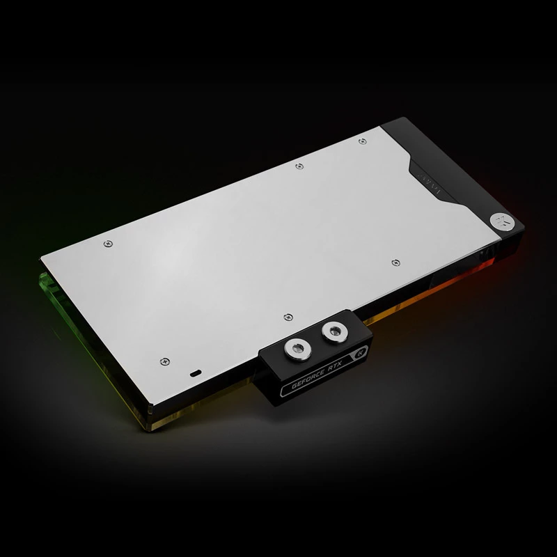 Backplate EK Water Blocks Aluminium Grau