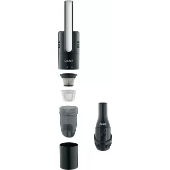 Graef CrumbChef KC 502 bagless Schwarz (KC502EU)