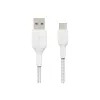 USB-Kabel Belkin CAB002BT0MWH 0,15 m USB A USB C Weiß