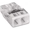 Wago 2273-202 Kabelverbinder/-trenner Transparent, Weiß
