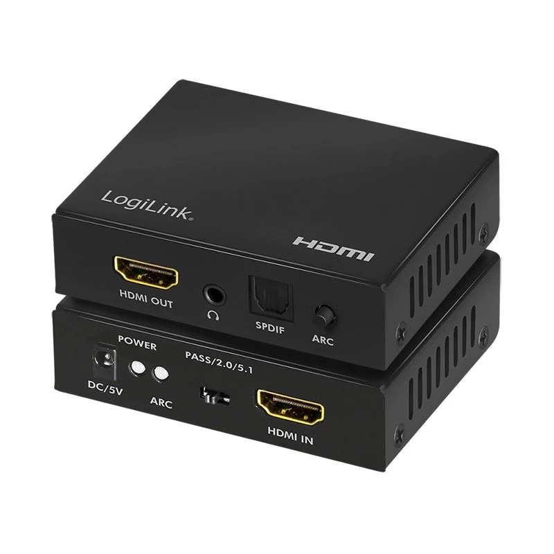 HDMI-Audio-Extraktor 2CH/5.1CH, 4K/60Hz