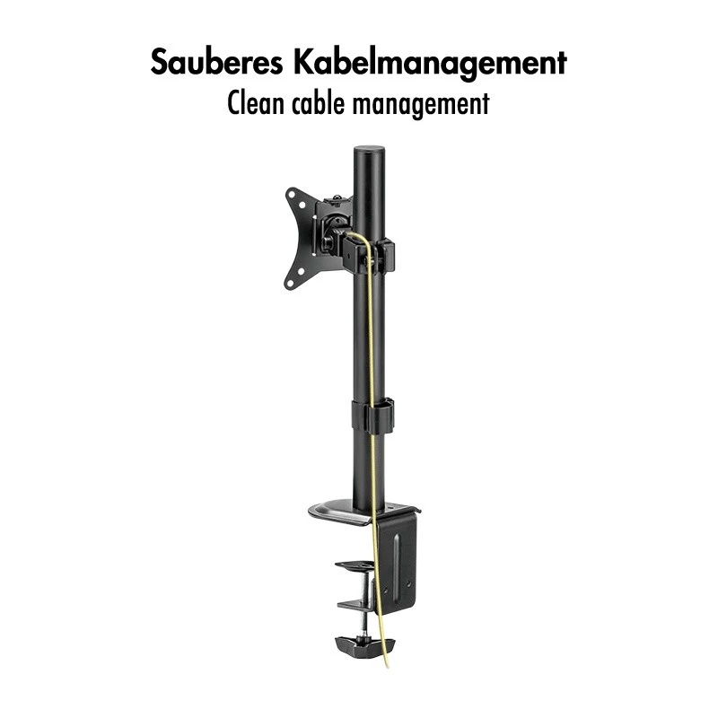 Monitorhalterung 17-32, max. 9 kg, schwarz