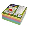 Haftnotizen Forpus, 75x75mm, Mischung aus 4 Pastellfarben, Würfel (1x320)