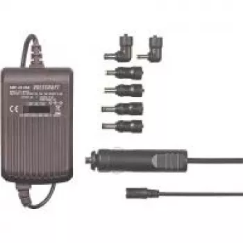 Notebook-Netzteil Voltcraft SMP-45 USB 45 W, Ausgang wählbar 9,5 V/12 V/15 V/16 V/18 V, USB-Ladeanschluss