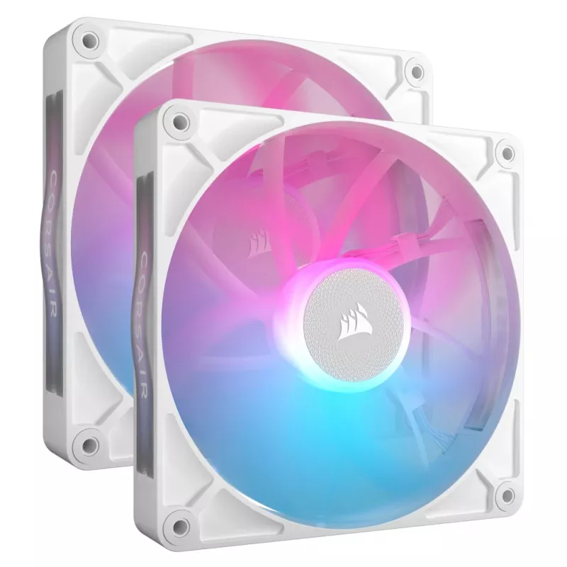 Corsair iCUE LINK RX140 ARGB 140mm Weiß 2er-Pack