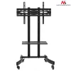 Maclean MC-739 professioneller TV-Rollwagen, 32-65 Zoll (165,1 cm), max. 40 kg, VESA bis 400x600, Schwarz
