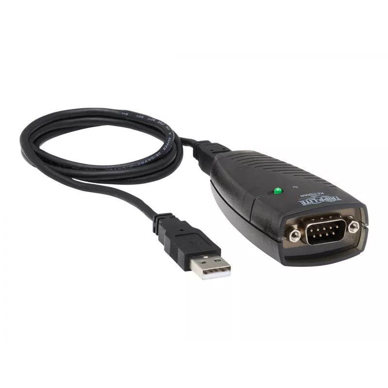 Tripp Lite USA-19HS Keyspan USB-to-Serial-Adapter - USB-A-Stecker auf DB9 RS232-Stecker - 0,91 m - TAA (USA-19HS)