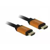 HDMI-Kabel DeLOCK 85728 1,5 m Typ A Schwarz Gold