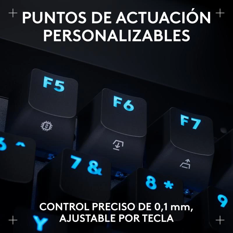 Logitech G PRO X TKL RAPID Tastatur Gaming USB QWERTY Schwarz